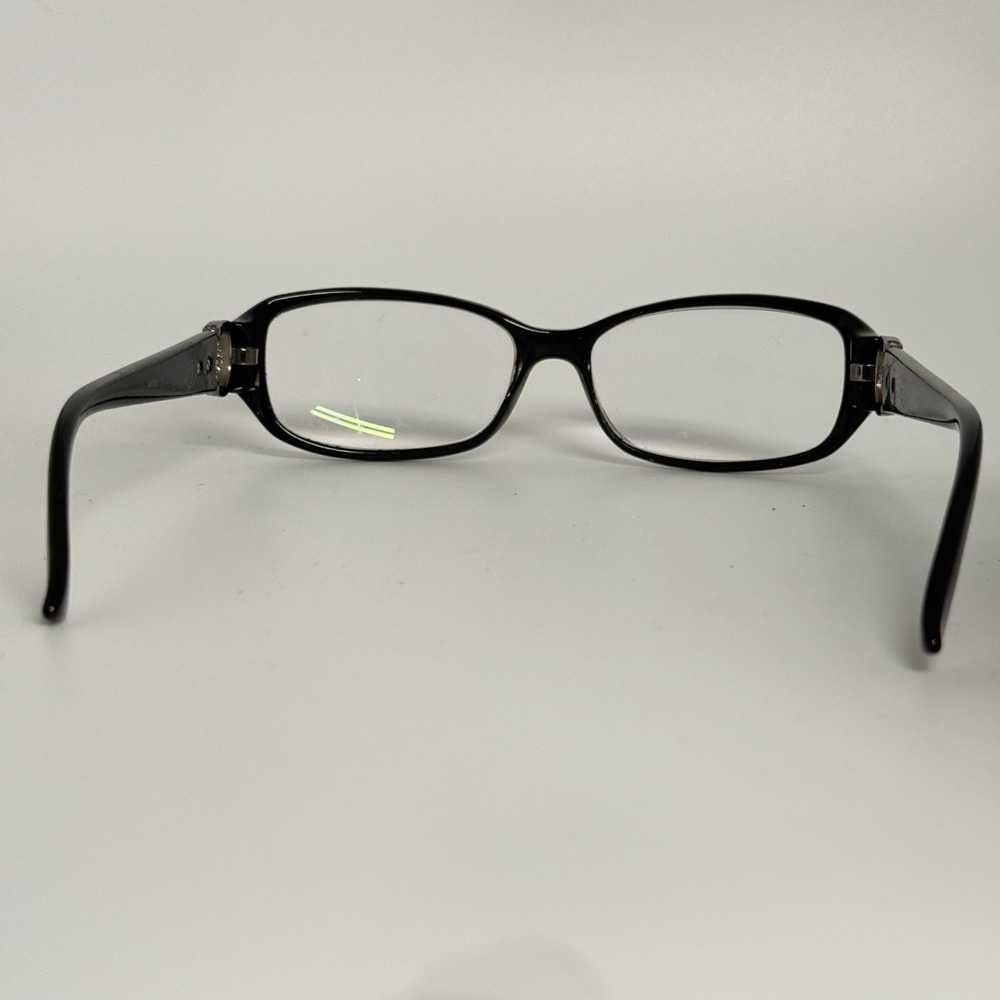 Gucci GG 320 Black Eyeglasses Frames with Crystal Horsebit Detail Italy 22809 - Picture 3 of 8
